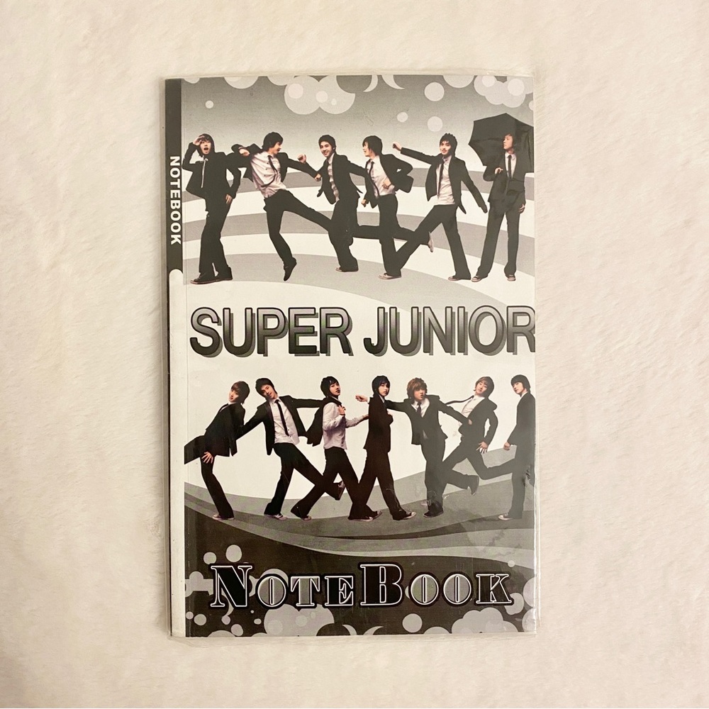 New✨ Vintage Super Junior Notebook
